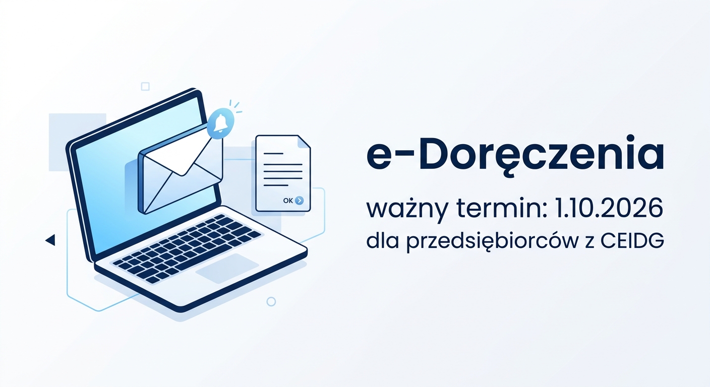 e-Deliveries from October 1, 2026 – important deadline for CEIDG entrepreneurs